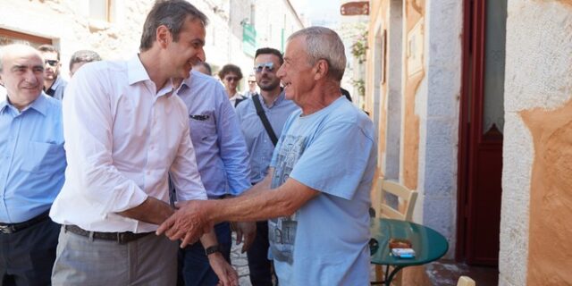 Μητσοτάκης: Συναντώ οργή και απογοήτευση κατά της κυβέρνησης
