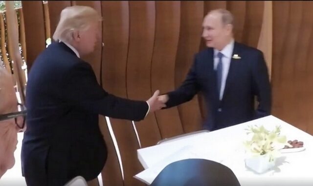 G20: Η πρώτη χειραψία Τραμπ – Πούτιν