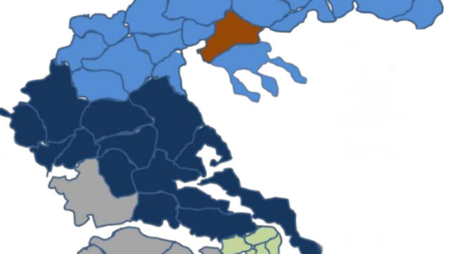 Χάρτης: Ποιες αλυσίδες  σούπερ μάρκετ και πού είναι πιο δυνατές στην Ελλάδα