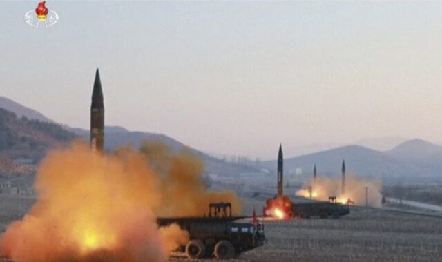 Στην αντεπίθεση οι ΗΠΑ: Κατέρριψαν βαλλιστικό πύραυλο όμοιο με της Β. Κορέας
