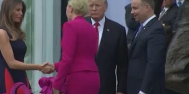 Η Πρώτη κυρία της Πολωνίας ‘ρίχνει άκυρο’ στον Τραμπ