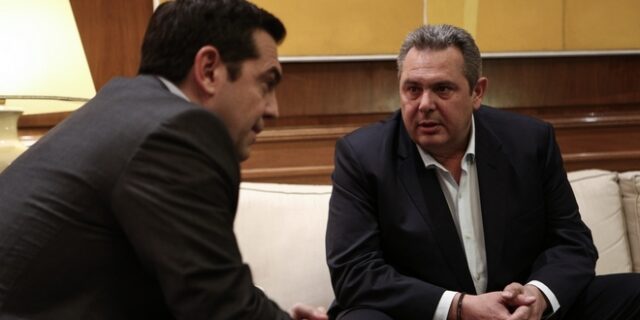 ΝΔ: Ο Τσίπρας όμηρος του Καμμένου