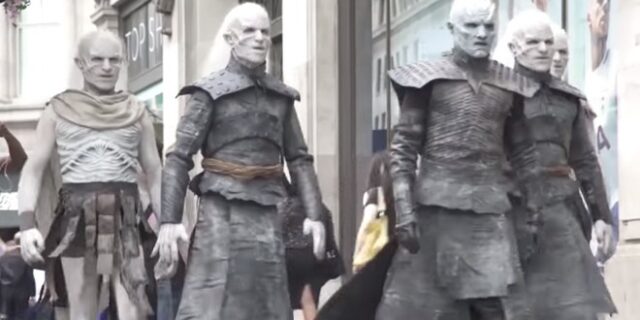 Game of Thrones: Οι White Walkers κατέλαβαν το Λονδίνο