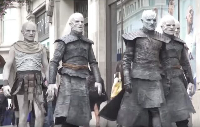 Game of Thrones: Οι White Walkers κατέλαβαν το Λονδίνο