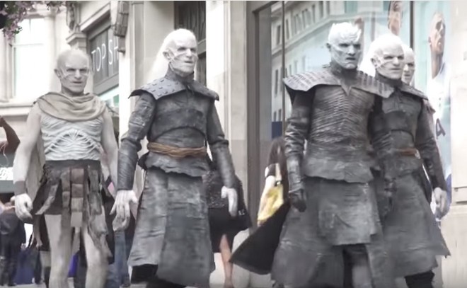 Game of Thrones: Οι White Walkers κατέλαβαν το Λονδίνο