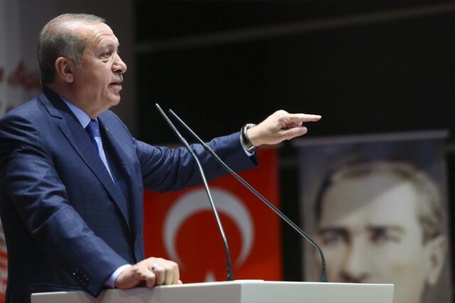 Ερντογάν: Δεν θα επιτρέψουμε ποτέ τη δημιουργία κουρδικού κράτους