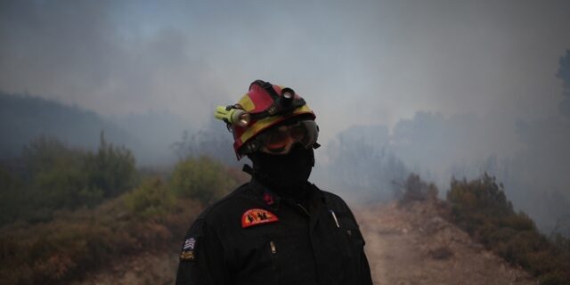 Πυρκαγιά στην Σαμψούντα Πρέβεζας