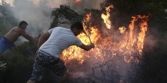 Βοριάδες και ισχυρά μελτέμια ‘οργώνουν’ τη χώρα. Υψηλός κίνδυνος πυρκαγιάς και σήμερα