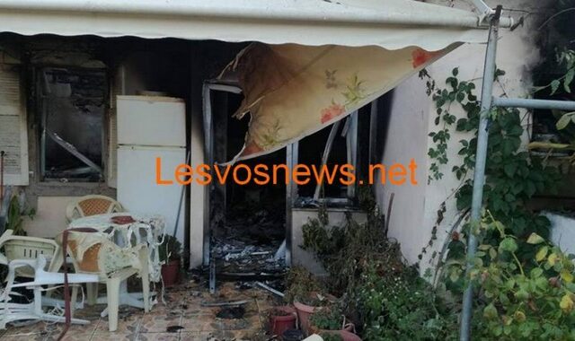 Τραγωδία στη Μυτιλήνη: Δύο αδέλφια νεκρά από πυρκαγιά στο σπίτι τους