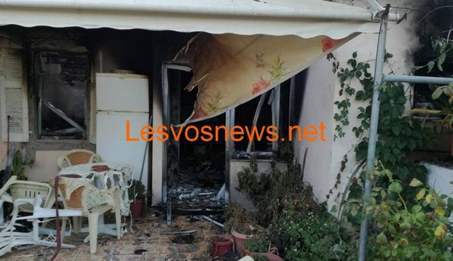Τραγωδία στη Μυτιλήνη: Δύο αδέλφια νεκρά από πυρκαγιά στο σπίτι τους