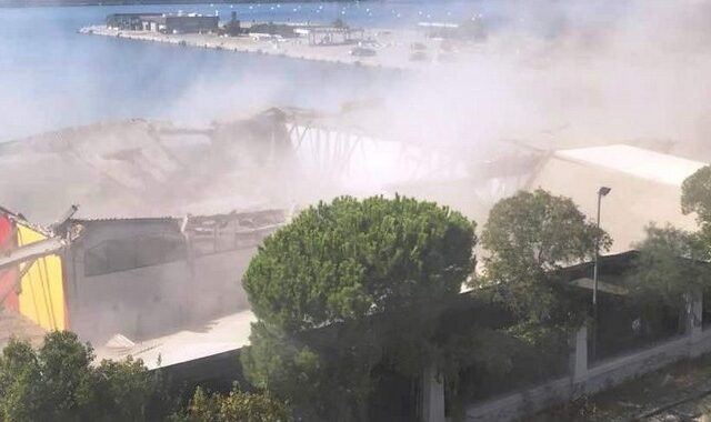 Ένας νεκρός από κατάρρευση στεγάστρου στο παλιό λιμάνι της Πάτρας