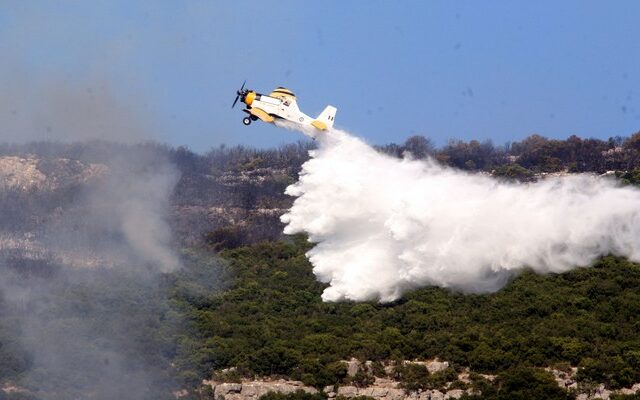 Φωτιά στους Καλαφατιώνες Κέρκυρας