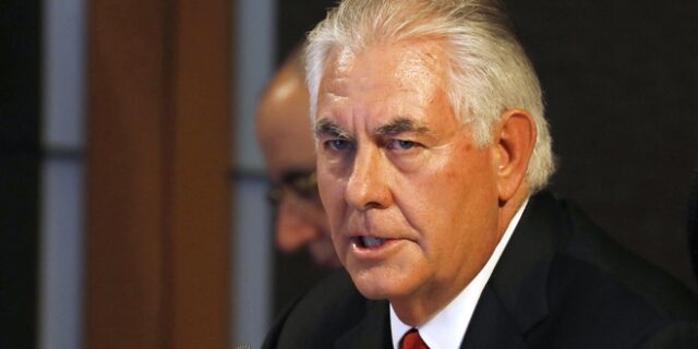 Τίλερσον: “Οι ΗΠΑ ενδιαφέρονται πάντα για διάλογο με τη Βόρεια Κορέα”