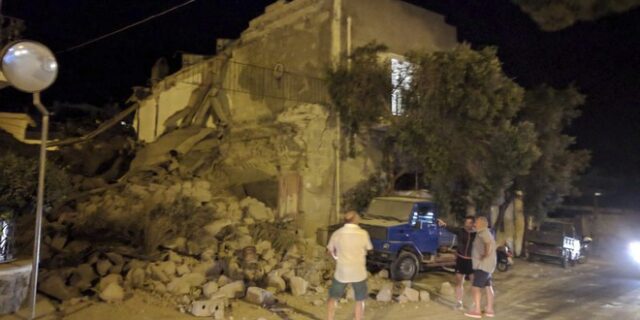 Σεισμός στην Νάπολη: Νεκροί και αγνοούμενοι. Δραματική διάσωση 7 μηνών βρέφους