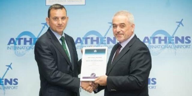 Η IATA απονέμει το “Fast Travel Gold Award” στο αεροδρόμιο της Αθήνας
