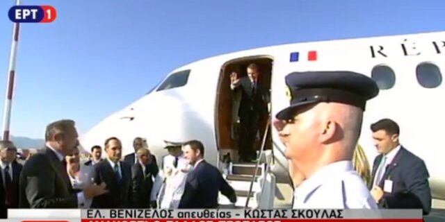 Με διαφορετικά αεροπλάνα αναχώρησε το ζεύγος Μακρόν από την Αθήνα