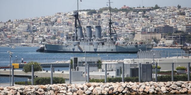 Το Θωρηκτό Αβέρωφ ανεβαίνει Θεσσαλονίκη