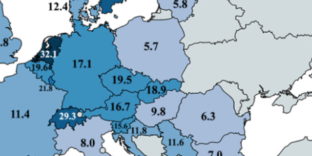 Χάρτης: Μάντεψε ποιοι Ευρωπαίοι δεν πάνε γήπεδο