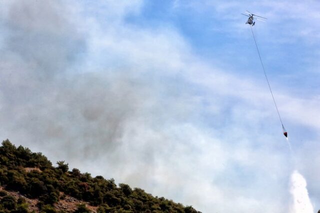 Υπό μερικό έλεγχο οι περισσότερες πυρκαγιές. Καλύτερη η εικόνα σε Αρχαία Ολυμπία και Δράμα