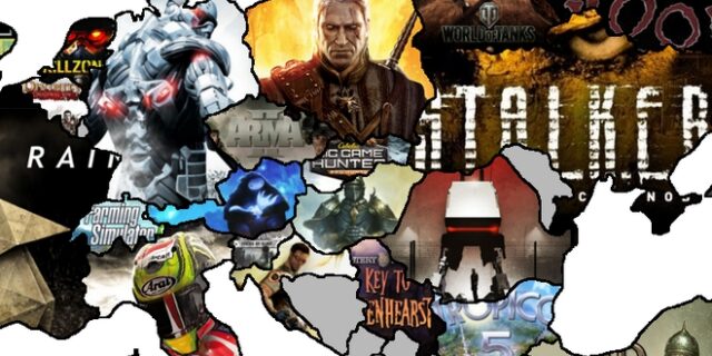 Χάρτης: Η Ευρώπη των video games