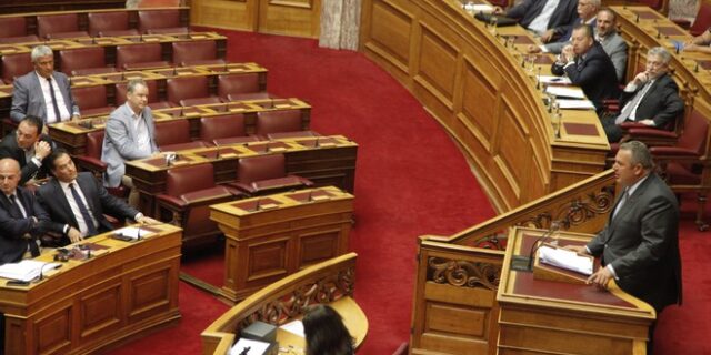 Κόντρα Καμμένου – Γεωργιάδη στη Βουλή