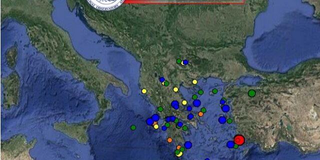 Σεισμός 4,3 R βόρεια της Κω