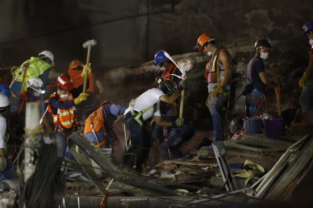 Μεξικό: Ξανάρχισαν οι έρευνες για επιζώντες μετά τον νέο σεισμό