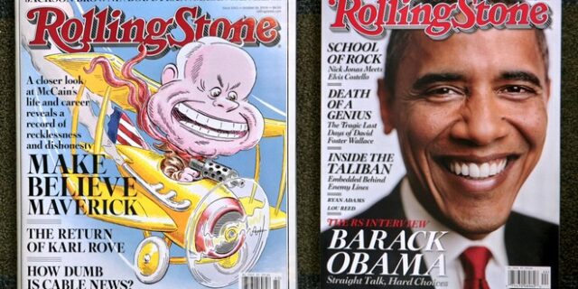 Πωλείται το ιστορικό περιοδικό Rolling Stone