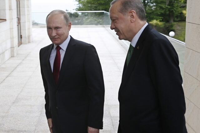 Συνάντηση Πούτιν – Ερντογάν για τη Συρία