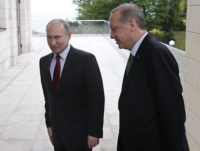 Συνάντηση Πούτιν – Ερντογάν για τη Συρία