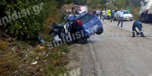 Αιματηρή έξοδος για 3 σμηνίτες από την βάση του Ακτίου στην Βόνιτσα-Μετωπική με φορτηγό!