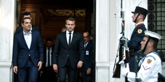 Γερμανικός Τύπος: Μια νέα Ευρώπη ζητεί στην Αθήνα ο Εμανουέλ Μακρόν