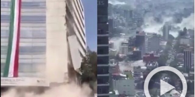 Σεισμός στο Μεξικό: Βίντεο – ντοκουμέντο από την στιγμή του Εγκέλαδου