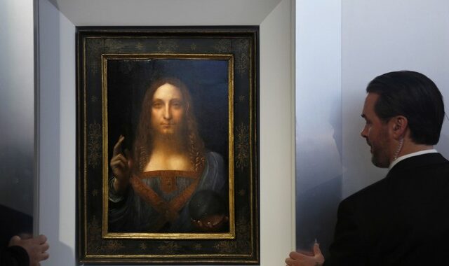 Ο Σωτήρας του Κόσμου: ‘Στο σφυρί’ ο μοναδικός πίνακας του ντα Βίντσι που ανήκε σε ιδιώτη