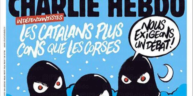 Charlie Hebdo: Προκαλεί ξανά με Καταλονία και Κορσική