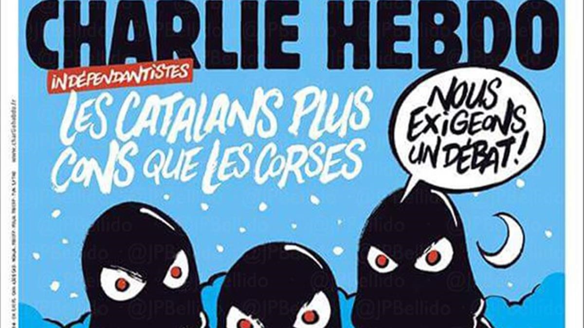 Charlie Hebdo: Προκαλεί ξανά με Καταλονία και Κορσική