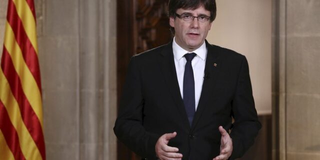 Καταλονία: Υπέρ της μεσολάβησης για την επίλυση της κρίσης ο Πουτζντεμόν