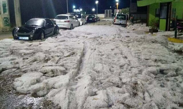Ο Δαίδαλος επιμένει: Χαλάζι σε Μαραθώνα, Φθιώτιδα και Κατάκολο