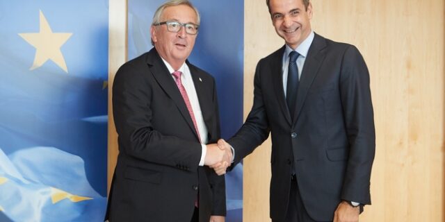 Μητσοτάκης σε Γιούνκερ: ‘Εναρμονισμένες οι μεταρρυθμίσεις της ΝΔ με αυτές της ΕΕ’