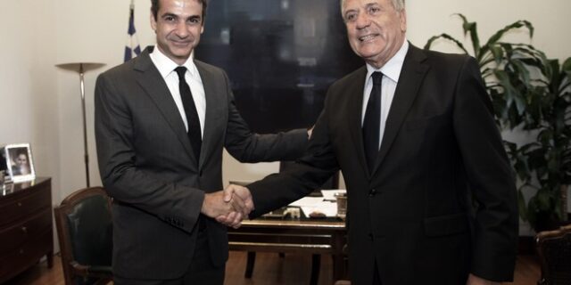 Η αύξηση των μεταναστευτικών ροών στο επίκεντρο της συνάντησης – Μητσοτάκη Αβραμόπουλου