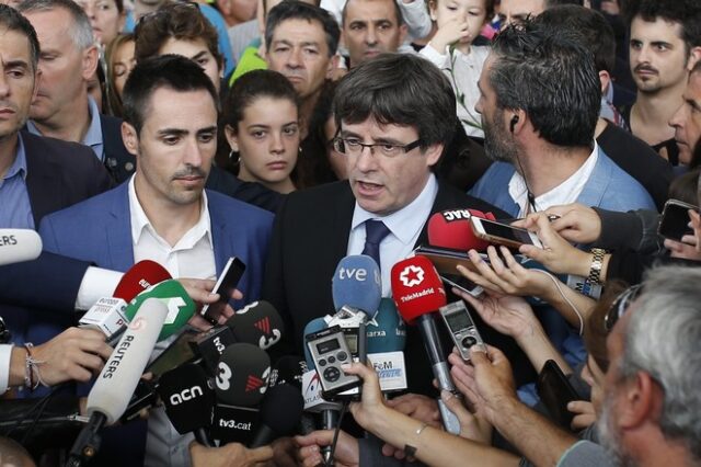 Πουτζεμόντ: ‘Οι Καταλανοί κέρδισαν σήμερα το δικαίωμα της ανεξαρτησίας’