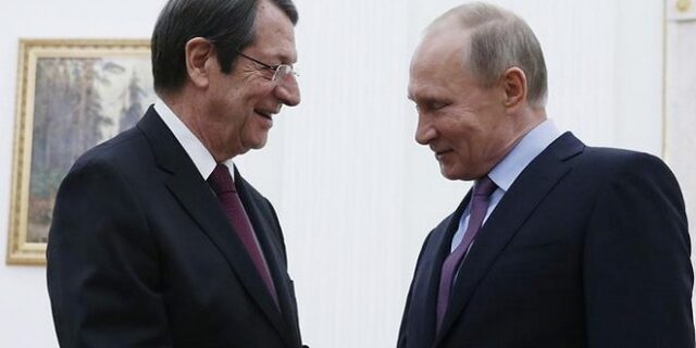 Συνάντηση Αναστασιάδη – Πούτιν: Η Ρωσία υπέρ μια δίκαιης λύσης του Κυπριακού