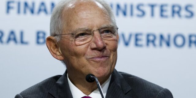 Ώρα Σόιμπλε στη γερμανική βουλή