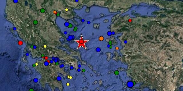 Σεισμός 5 Ρίχτερ ανάμεσα σε Σκύρο και Αλόννησο