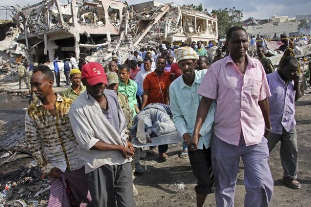Σομαλία: Ξεπέρασαν τους 300 οι νεκροί από την επίθεση στο Μογκαντίσου