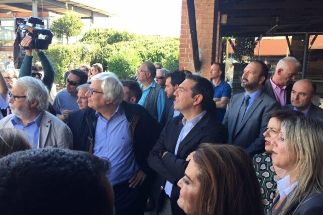 Συνάντηση Τσίπρα με νέους επιχειρηματίες στον Βόλο