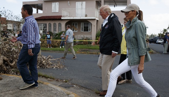 Ο Τραμπ στους πληγέντες του τυφώνα στο Πουέρτο Ρίκο: Μας καταστρέψατε τον προϋπολογισμό