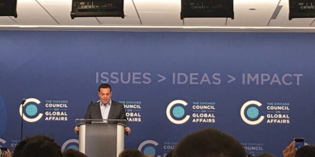 Η ομιλία Τσίπρα στο Chicago Council on Global Affairs