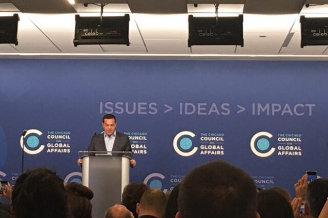 Η ομιλία Τσίπρα στο Chicago Council on Global Affairs