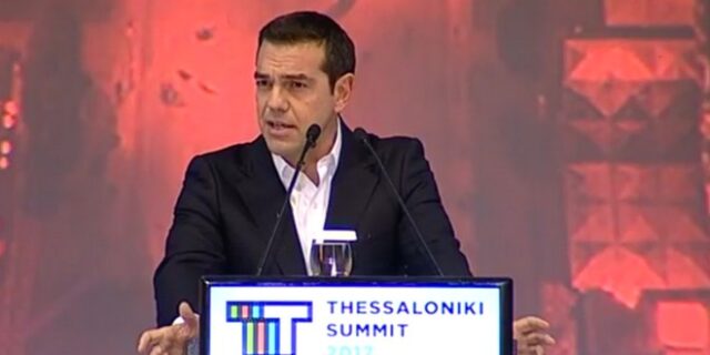 LIVE Εικόνα: Η ομιλία του πρωθυπουργού στον Σύνδεσμο Βιομηχάνων Βορείου Ελλάδος
